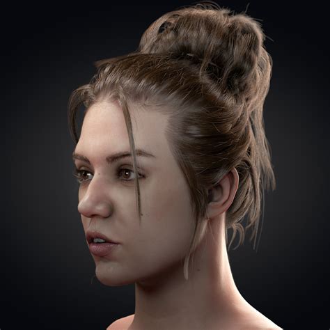 Adele Exarchopoulos Likeness By Camilo Franco Pinup 3d Cgsociety