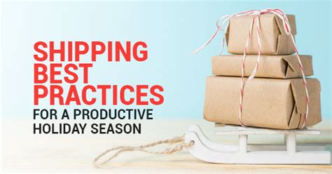 Shipping Best Practices For A Productive Holiday Season Jml Corporation