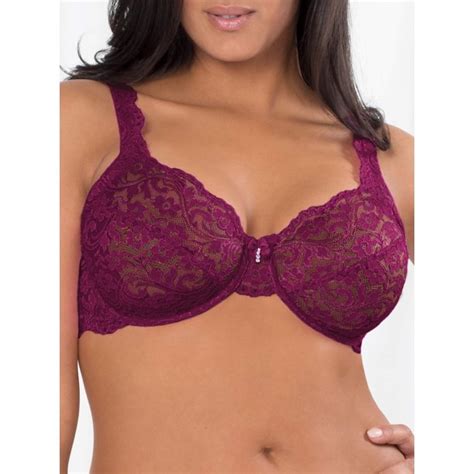 smart and sexy womens curvy signature lace unlined underwire bra style sa1120