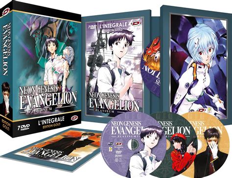 Evangelion Neon Genesis Intégrale Platinum Coffret Dvd Livret Edition Gold Vostfr