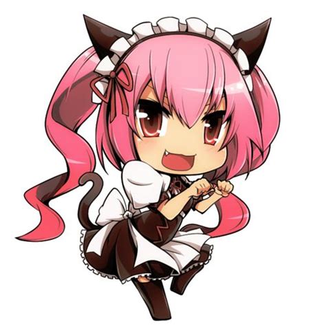 Chibi Cat Maid 3 Catgirl Maid Anime Chibi Chibi Anime
