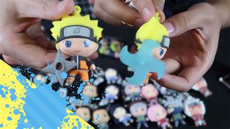 Anime Naruto Shippuden Figural Keyrings Blind Bags Full Case Unboxing