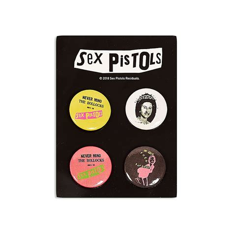 Badge Set Sex Pistols Official Store
