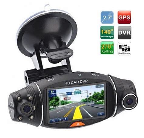 Cool Gadgets Dual Camera Hd Car Dvr Vehicle Dash Camera W G Sensor