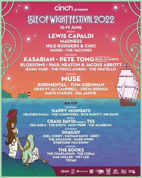 Isle Of Wight Festival 2023 Lineup Tickets Photos Schedule