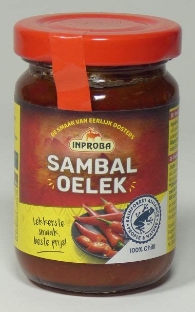 Sambal Oelek Inproba 100g Products Gouda Cheese Shop