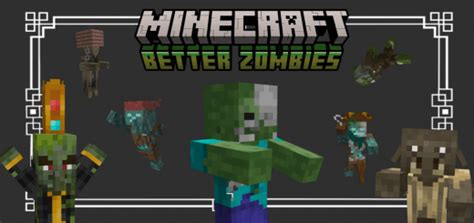 Better Zombies Minecraft Texture Pack Addon