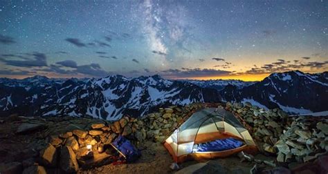 The Best National Park Campsites Sahale Glacier Camp National Parks