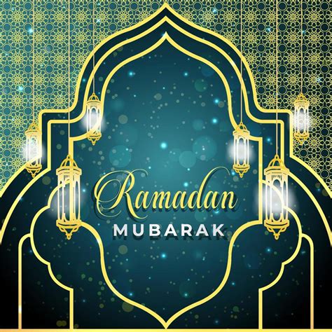 Ramadan Mubarak Banner 21155960 Vector Art At Vecteezy