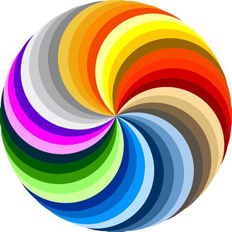 Rainbow Of Colors Clip Art At Clker Com Vector Clip A