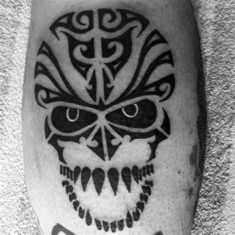 Top 30 Tribal Skull Tattoos For Men