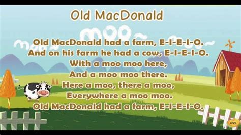 51talk Old Mcdonald Has A Farm Song Youtube