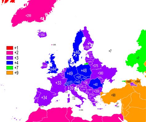 West european time wet bzw. Telephone numbers in Europe | Wiki | Everipedia