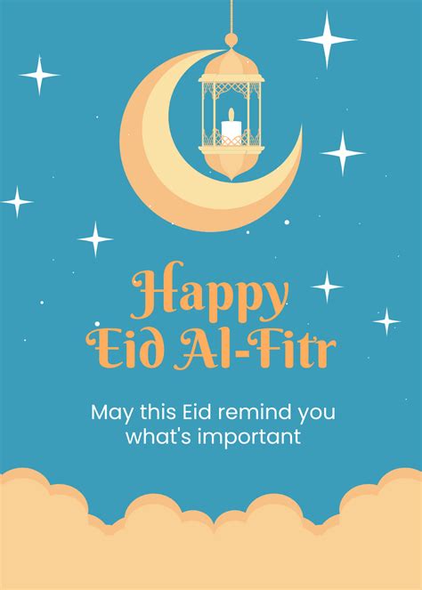 Free Eid Al Fitr Greeting Card Templates And Examples Edit Online