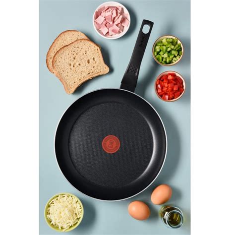 Tigaie Tefal Simple Cook Thermo Signal Invelis Antiaderent Din Titan