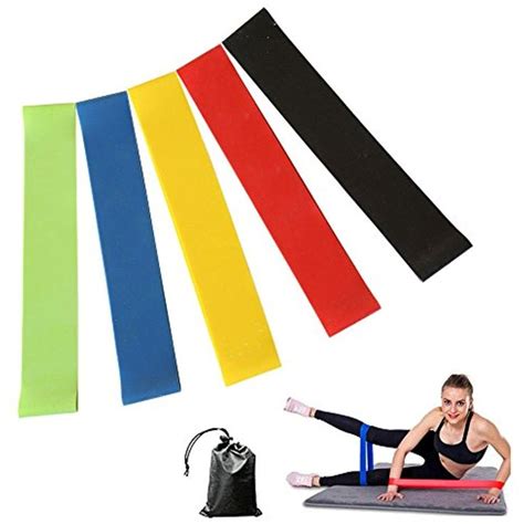 Future Exercise Resistance Loop Bands Set Of 512 Inch Workout Bands