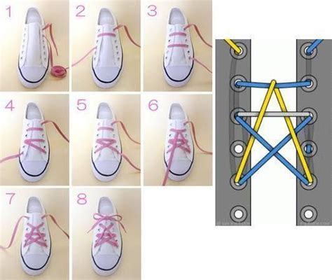 How To Tie Shoelaces Into A Star Rcoolguides