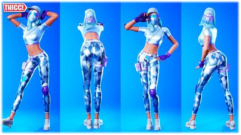 Thicc Fortnite Emotes Fortnite Storm Skin Holo Foil Outfit Showcased