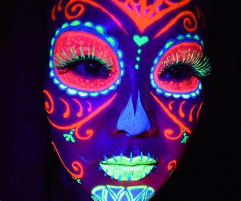 Glow Dance Party Google Search Neon Face Paint Body Painting Glow