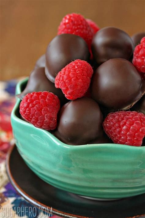 Chocolate Covered Raspberries From Sweet Recipes