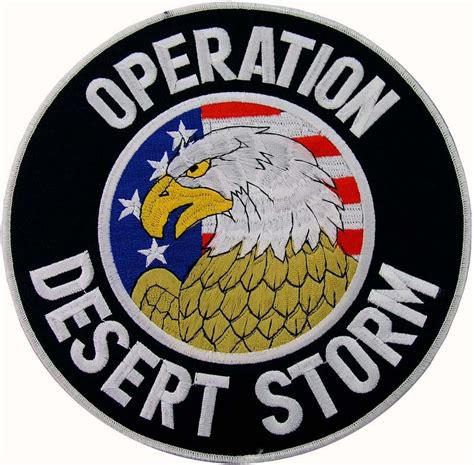 Operation Desert Storm Operation Desert Shield Air Force Patches Storm