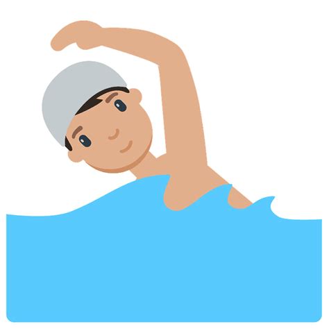 Persona Nadando Clipart Dibujos Animados Descargar Gratis Creazilla