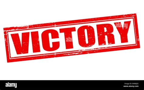 Stamp With Word Victory Inside Illustration Stock Photo Alamy