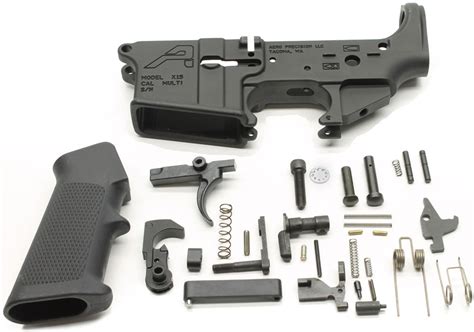 Aero Precision Ar15 Stripped Lower Receiver And Lower Parts Kit For Sale