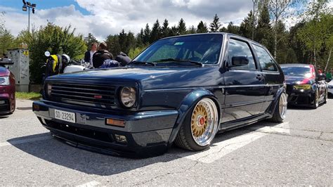 Modified Vw Golf Mk2 Compilation WÖrthersee Youtube