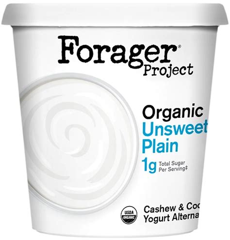Forager Organic Unsweetened Plain Cashew Yogurt Shop Yogurt At H E B