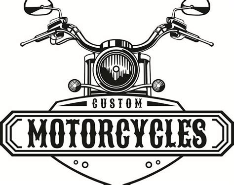 Motorcycle Logo 5 Handle Bars Wings Bike Biker Chopper Etsy