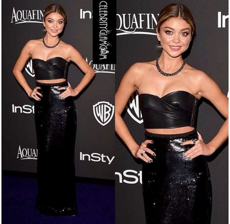 sarah hyland strapless dress formal dresses fashion