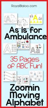 Letter A Printables A Is For Ambulance → Royal Baloo Community