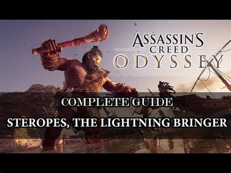 Assassin S Creed Odyssey Steropes The Lightning Bringer Complete