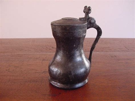 Tinnen Kan Eind 15e Eeuw Pewter Jug Late 15th C Search Results For
