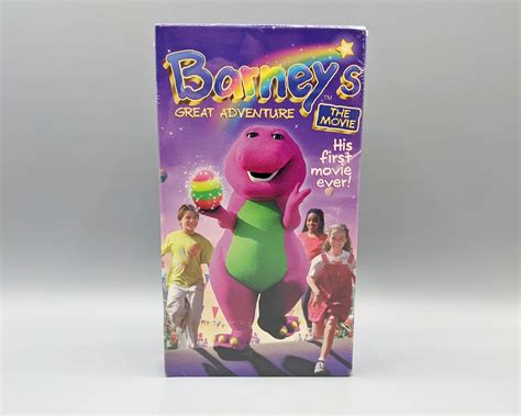 Barneys Great Adventure The Movie 1998 Sealed Barney Etsy
