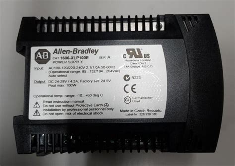 Allen Bradley 1606 Xlp100e Power Supply Ebay