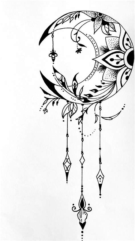 Pin By Leslie González Estrada On Drawing Dream Catcher Tattoo Design