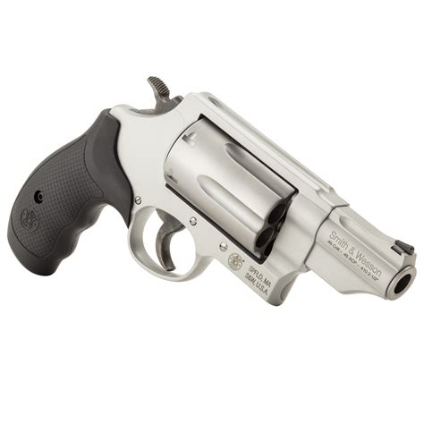 Smith And Wesson Governor 45 Acp410 Shotshell Revolver Silver Tk