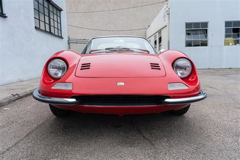 It is also surely one of the rarest: 1968 Ferrari Dino 206 GT #00244 GT - Ferraris Online
