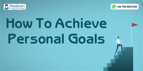 Personal Goals Essay Example For High School And College Students