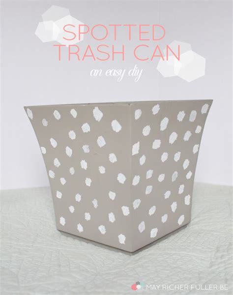 An ugly trash can spoil any interior design, no matter how much time you spent for it. 32 Impressive DIY Trash Cans