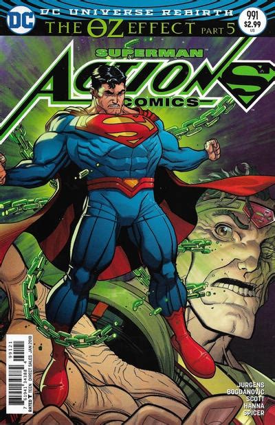 Superman In Action Comics 991 Dc E Jan 2018 Lenticular 3d
