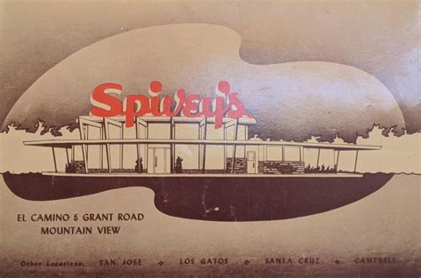 1950s Spiveys 5 Spot Drive In Restaurant Mountain View California Vi