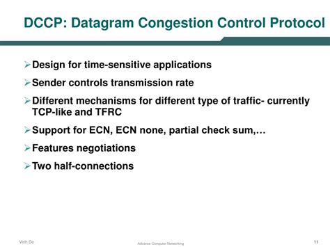 Ppt Datagram Congestion Control Protocol Dccp Powerpoint