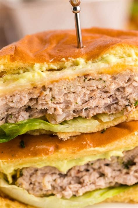 Easy Ranch Turkey Burgers Main Dishes Maindishes Turkey Burger