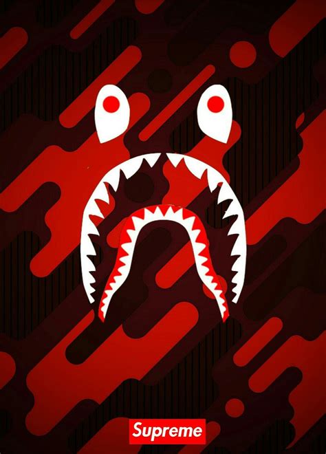 Red Bape Shark Wallpapers Top Free Red Bape Shark Backgrounds Wallpaperaccess