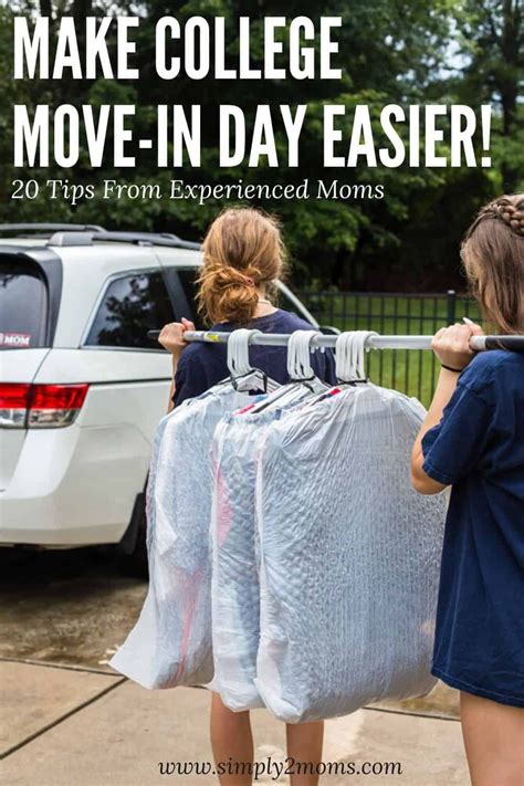 Learn What To Expect On College Move In Day From Two Moms Who Ve Been There We Share Our 20