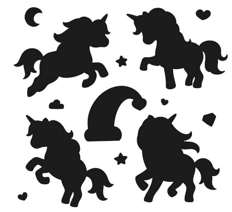 Unicorn Silhouette Images Free Download On Freepik