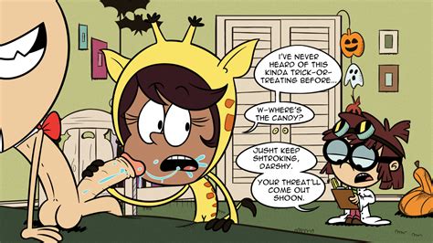 Post 3331245 Adullperson Blargsnarf Comic Darcy Homandollar Halloween Lincoln Loud Lisa Loud